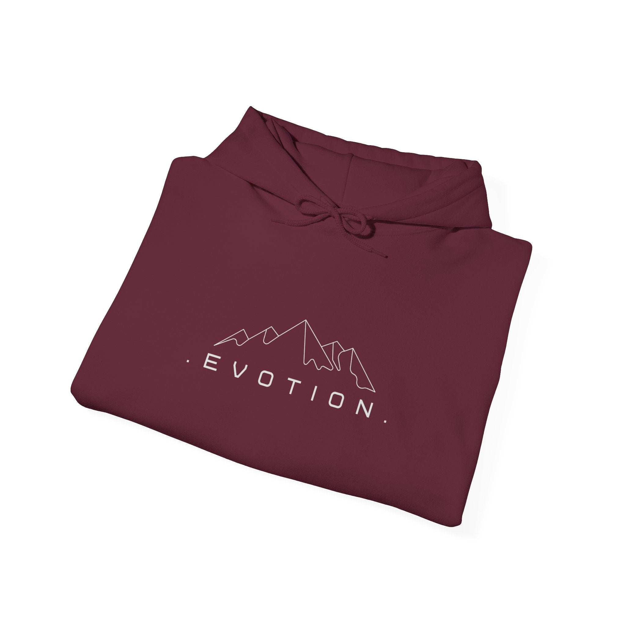 Evotion Inspirational Mountaineer Heavyweight Hoodie – Skate & Surf Pullover for Everyday Hustle