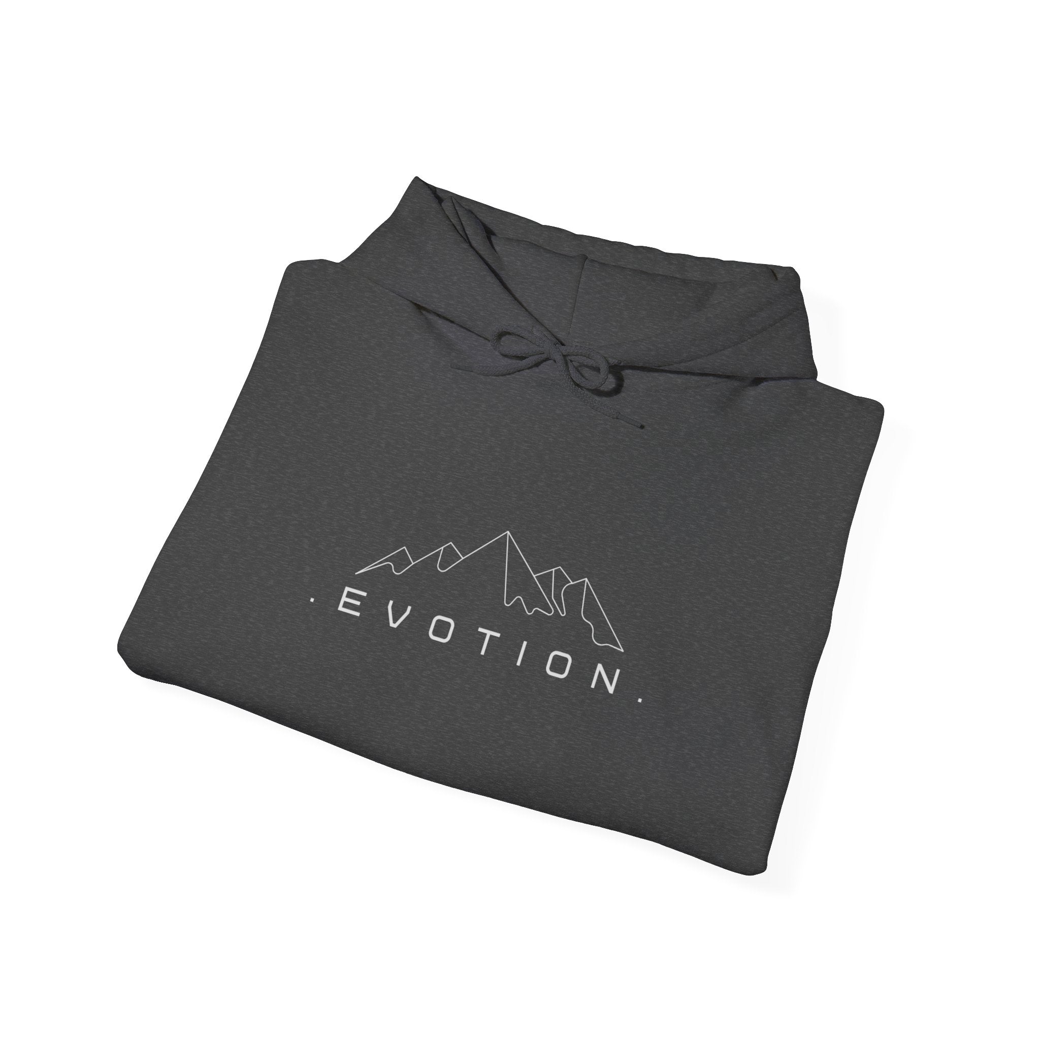 Evotion Inspirational Mountaineer Heavyweight Hoodie – Skate & Surf Pullover for Everyday Hustle