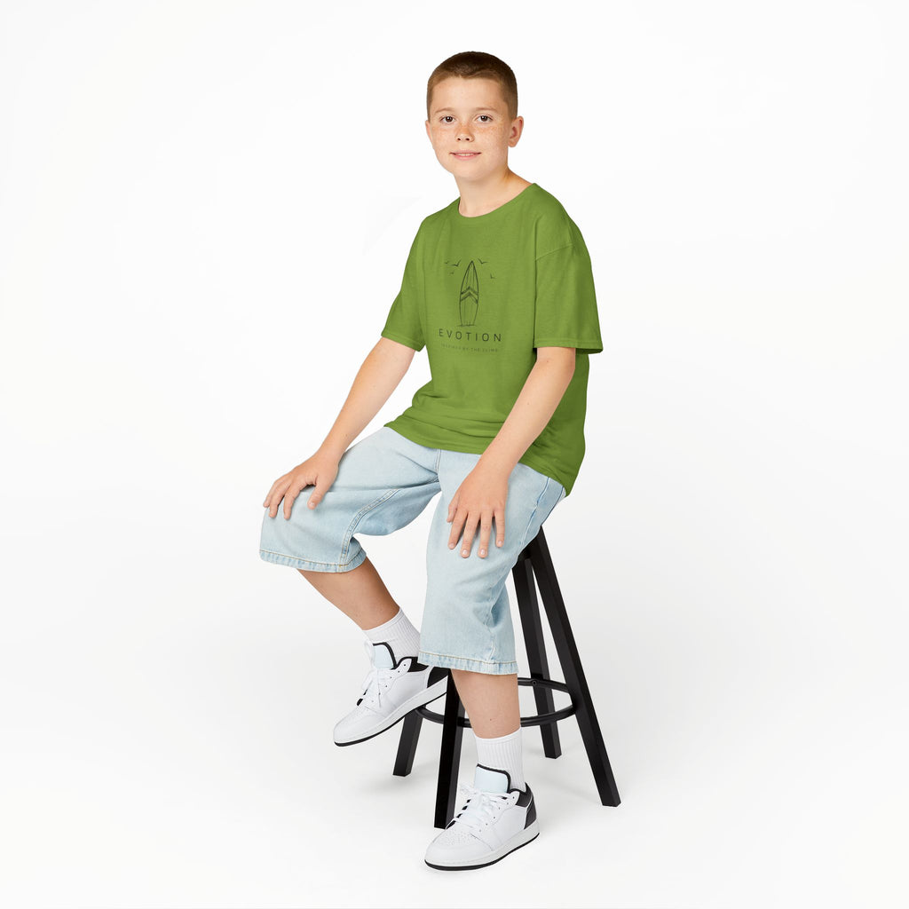 Evotion Surf's Up Youth Tee - Unisex Skate, Surf & Streetwear T-Shirt