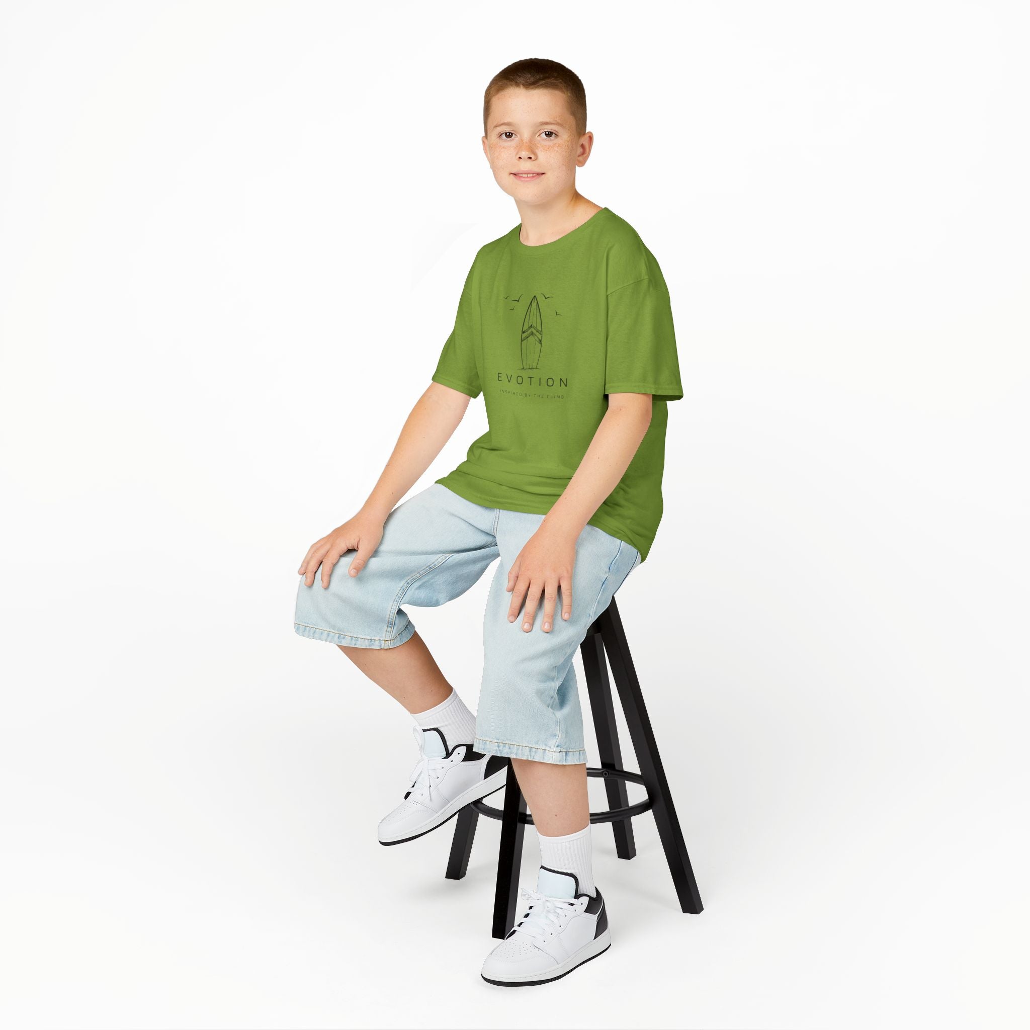 Evotion Surf's Up Youth Tee - Unisex Skate, Surf & Streetwear T-Shirt