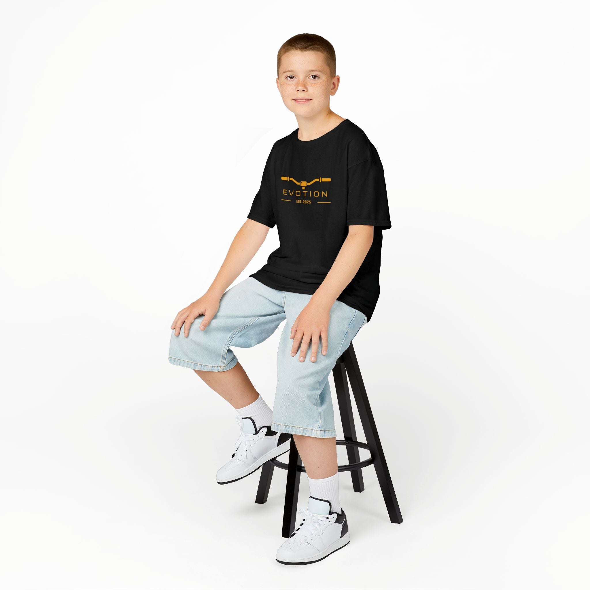 Evotion Handlebar Youth Tee – Unisex Skate, Surf & Streetwear T-Shirt